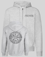 VEGVISIR Zip Hoodie